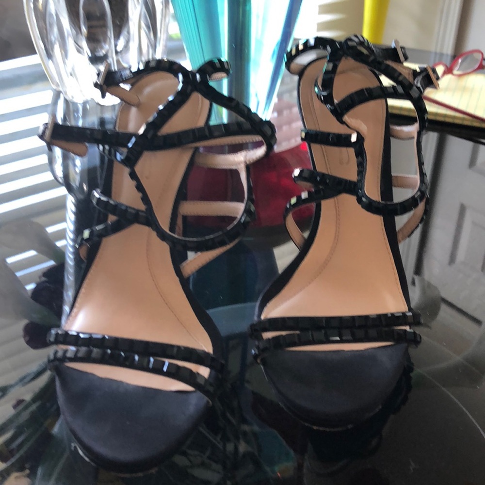 Lovely flat studded heels